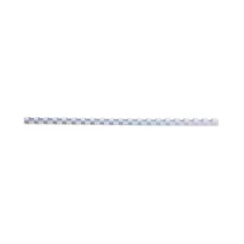 GBC CombBind Binderringen 10mm A4 21R, wit, 65 vel, polyvinylchloride (PVC), A4, 1 cm, 290 g