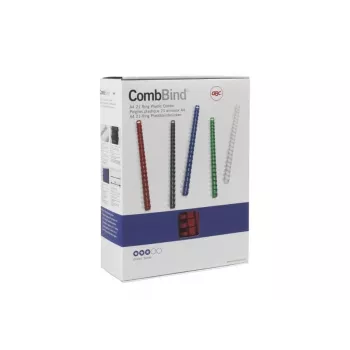 GBC CombBind Binderringen 51 mm A4 21R, wit, 500 vel, polyvinylchloride (PVC), A4, 5,1 cm, 1,23 kg