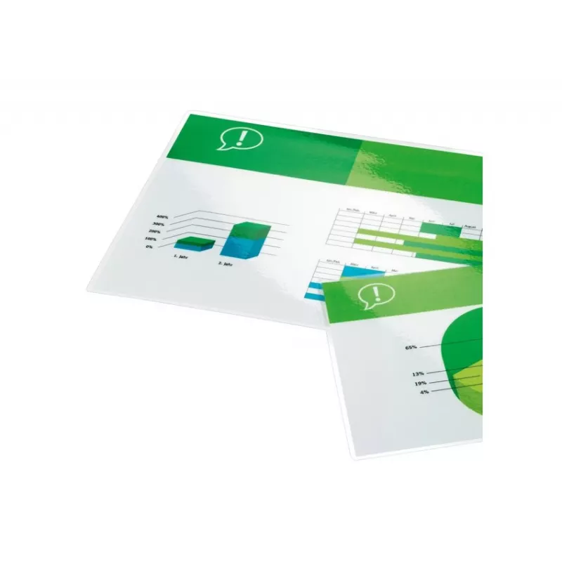 GBC Lamineerfolie A3 175 micron, glanzend, transparant, A3, 0,35 mm, 303 mm, 426 mm