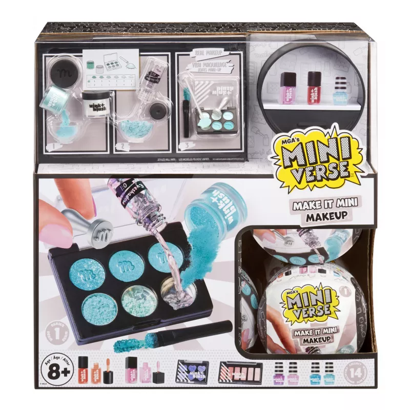 Miniverse Make It Mini Make-up serie 1, 8 jaar, meerkleurig, kunststof