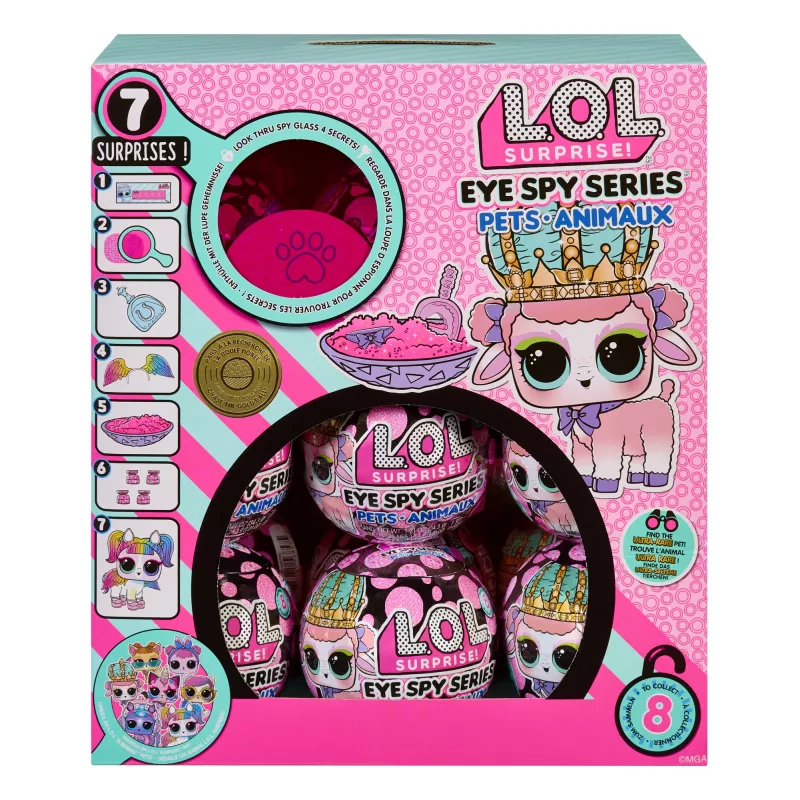 L.O.L. Surprise L.O.L. Surprise Eye Spy Pets assortiment in PDQ