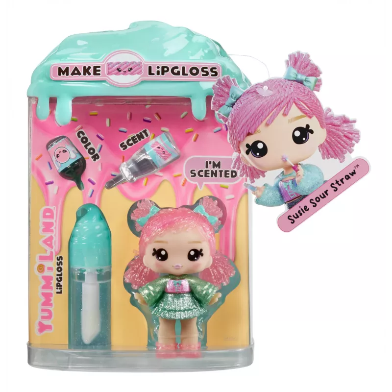 MGA Entertainment Yummiland Lip Gloss pop serie 2 - drop (Susie Sour Straw)