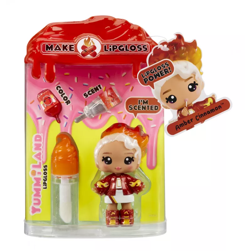 MGA Entertainment Yummiland Lip Gloss pop serie 2 - Cinnamon Spice (Amber Cinnamon)