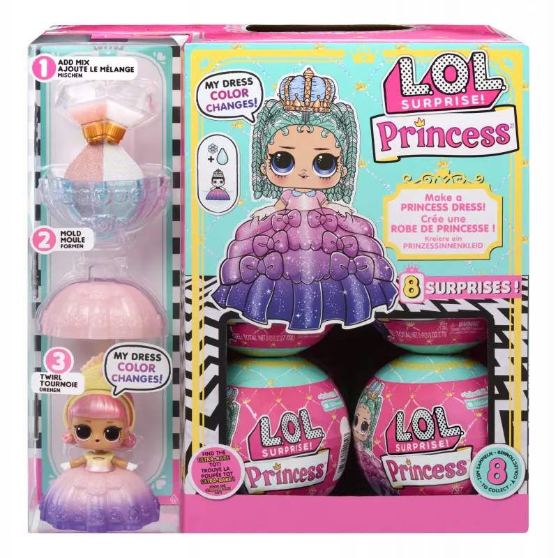 L.O.L. Surprise L.O.L. Surprise Princess Tots assortiment in PDQ