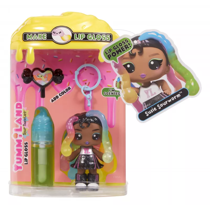 MGA Entertainment Yummiland Lip Gloss pop Sour Sweeties - Sasha Sourworms