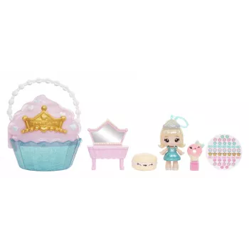 MGA Entertainment Yummiland Beauty Bag speelset + Lip Gloss pop - Cupcake Beauty Bag