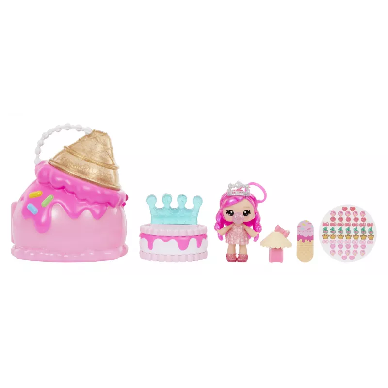 MGA Entertainment Yummiland Beauty Bag speelset + Lip Gloss pop - Ice Cream Beauty Bag