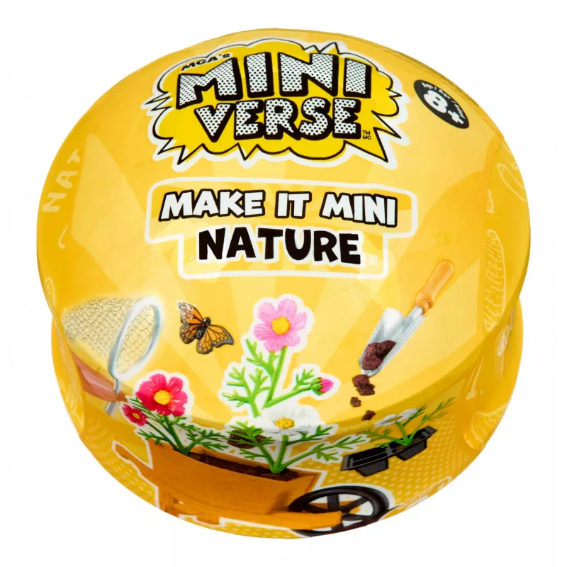 Miniverse Make It Mini Nature - serie 3, 8 jaar, meerkleurig, kunststof
