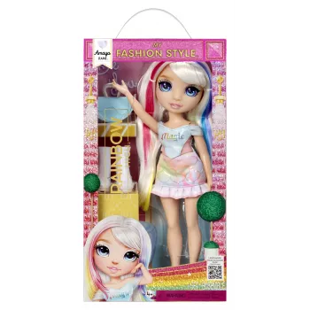 Rainbow High My Fashion Style modepoppen - Amaya, modepop, vrouwelijk, 4 jaar, jongen/meisje, 280 mm, meerkleurig