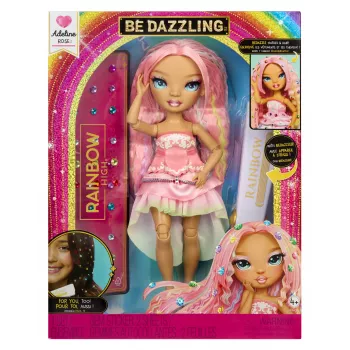 Rainbow High Be Dazzling modepoppen - Adeline Rose (roze)