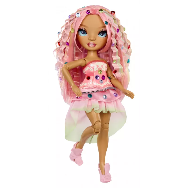 Rainbow High Be Dazzling modepoppen - Adeline Rose (roze)