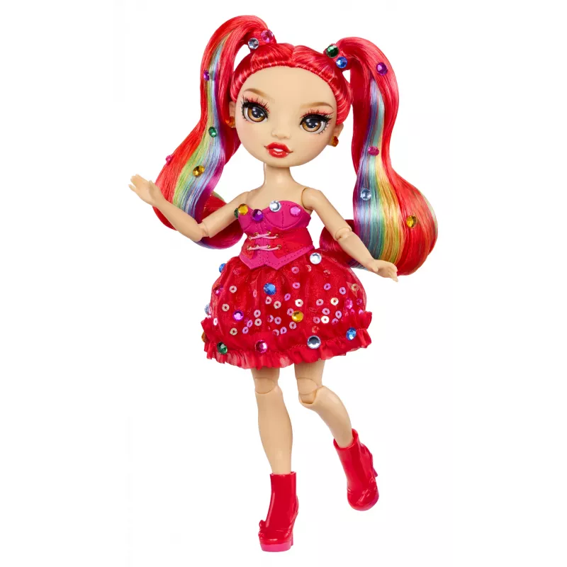 Rainbow High Be Dazzling modepoppen - Vivienne Rouge (rood)