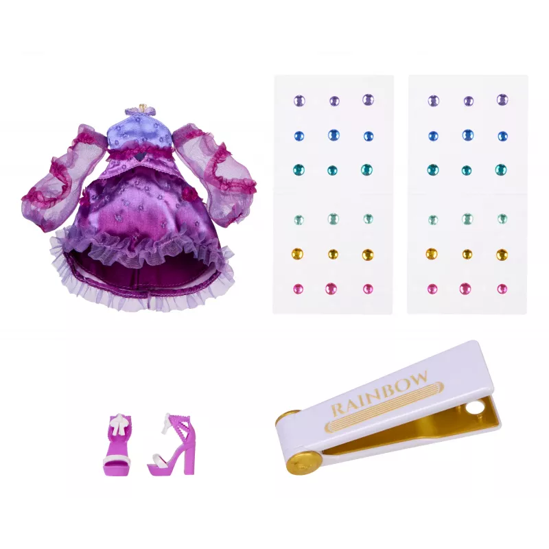 Rainbow High Be Dazzling modepoppen - Noémie Violette (paars)