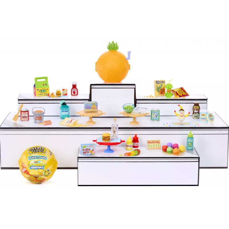 Miniverse Make It Mini SpongeBob SquarePants, 8 jaar, veelkleurig