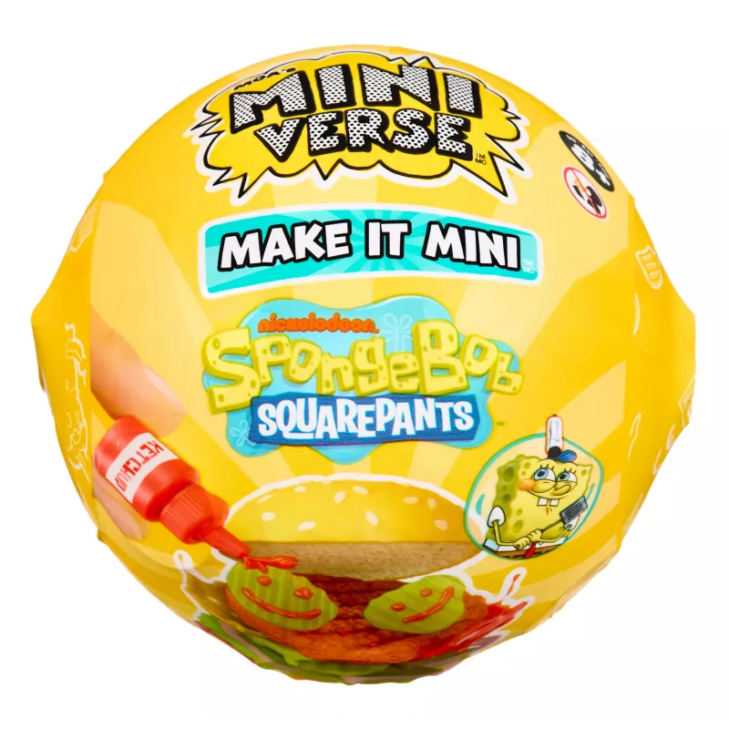 Miniverse Make It Mini SpongeBob SquarePants, 8 jaar, veelkleurig