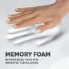 Fellowes muismat polssteun memory foam muismat ergonomische muismat zwart