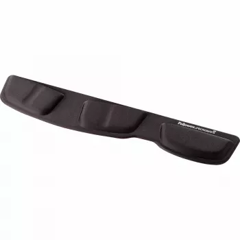 Fellowes toetsenbord-polssteun - Health-V polssteun met antibacteriële bescherming - Ergonomische polssteun voor computer, laptop, thuiswerkplek - zwart