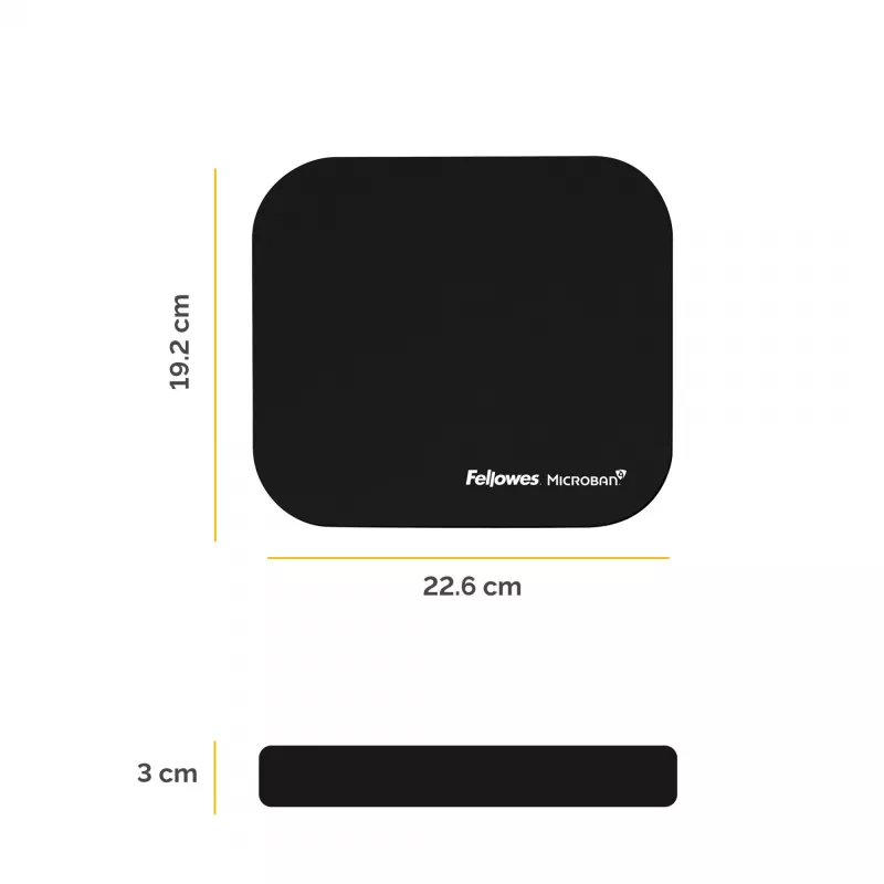 Fellowes 5933907 muismat zwart