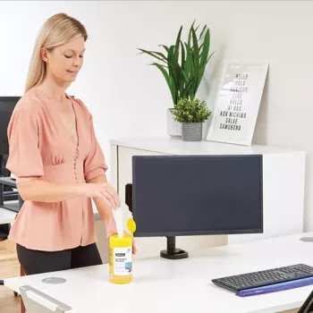 Fellowes 100 Screen Cleaning, reinigingsdoekjes voor apparaten, LCD/TFT/plasma, meerkleurig, 82 mm, 82 mm, 170 mm