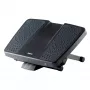 Fellowes voetsteun onder het bureau – Professional Series ultieme voetsteun ergonomische voetsteun met 3 hoogte-instellingen & massageoppervlak – voetsteunkruk voor kantoor & thuis – zwart