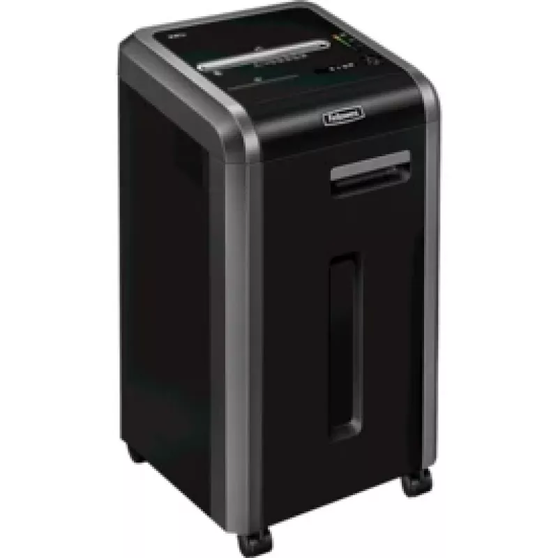 Fellowes Powershred 225i strokenversnipperaar, strokenversnippering, 24 cm, 5,8 mm, 60 L, 4 wielen, 4800 mm/min