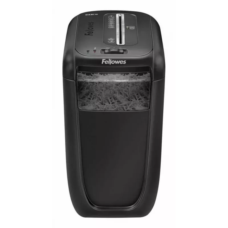 Fellowes 60Cs papierversnipperaar kruissnit 72 dB 23 cm zwart