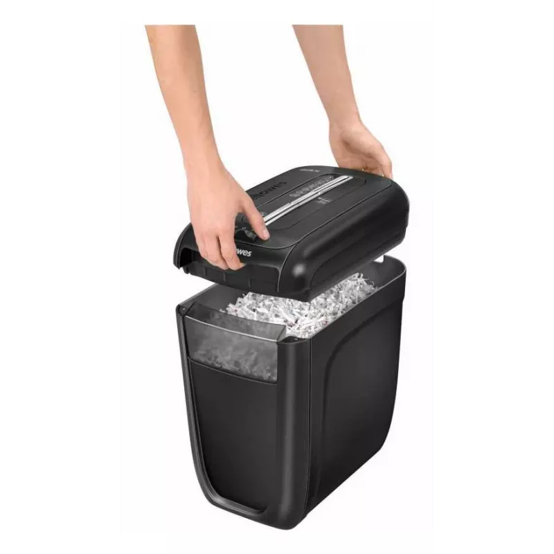 Fellowes 60Cs papierversnipperaar kruissnit 72 dB 23 cm zwart