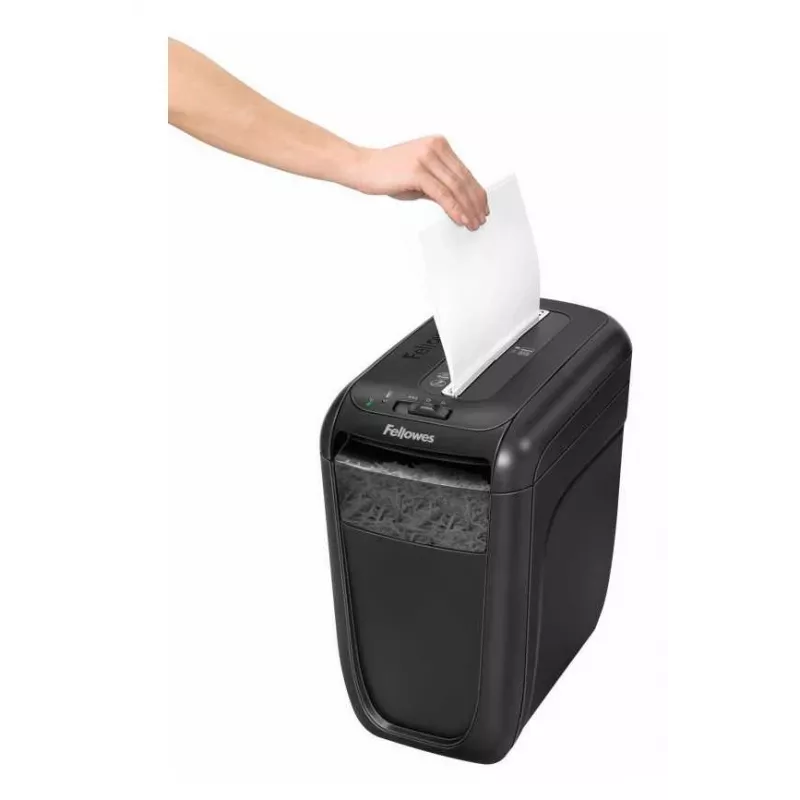 Fellowes 60Cs papierversnipperaar kruissnit 72 dB 23 cm zwart