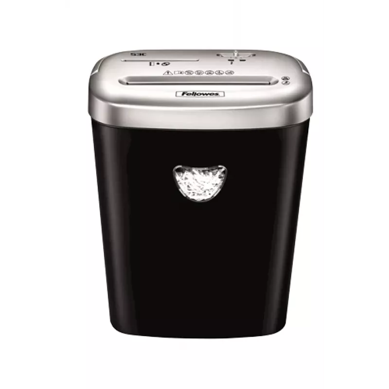Fellowes 53C papierversnipperaar deeltjesversnippering 22 cm zwart