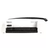 Fellowes Starlet 2+ bindmachine voor plastic bindruggen, wit, perforeert 12 vel