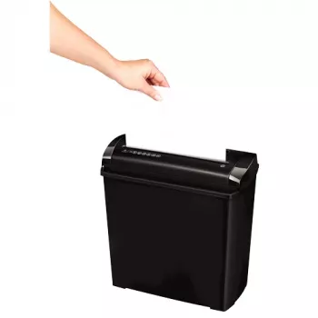 Fellowes P-25S papierversnipperaar strokensnit 22 cm zwart, grijs