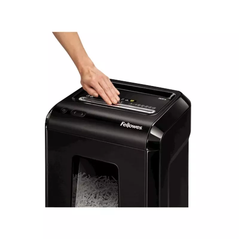 Fellowes Powershred 92Cs papiervernietiger snippers, 4 x 38 mm, P-4, zwart
