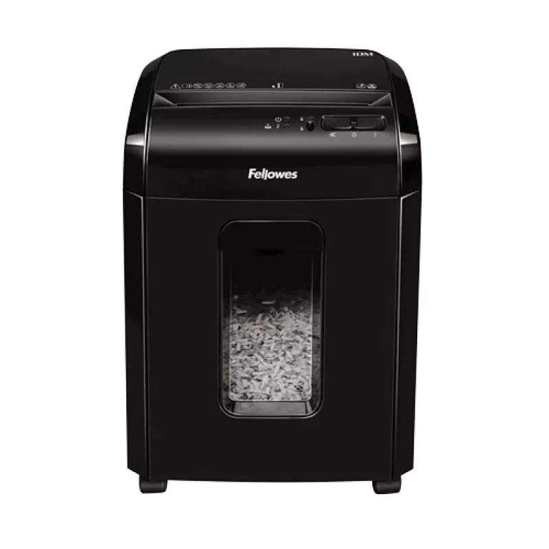 Fellowes Powershred 10M papierversnipperaar microsnijder zwart