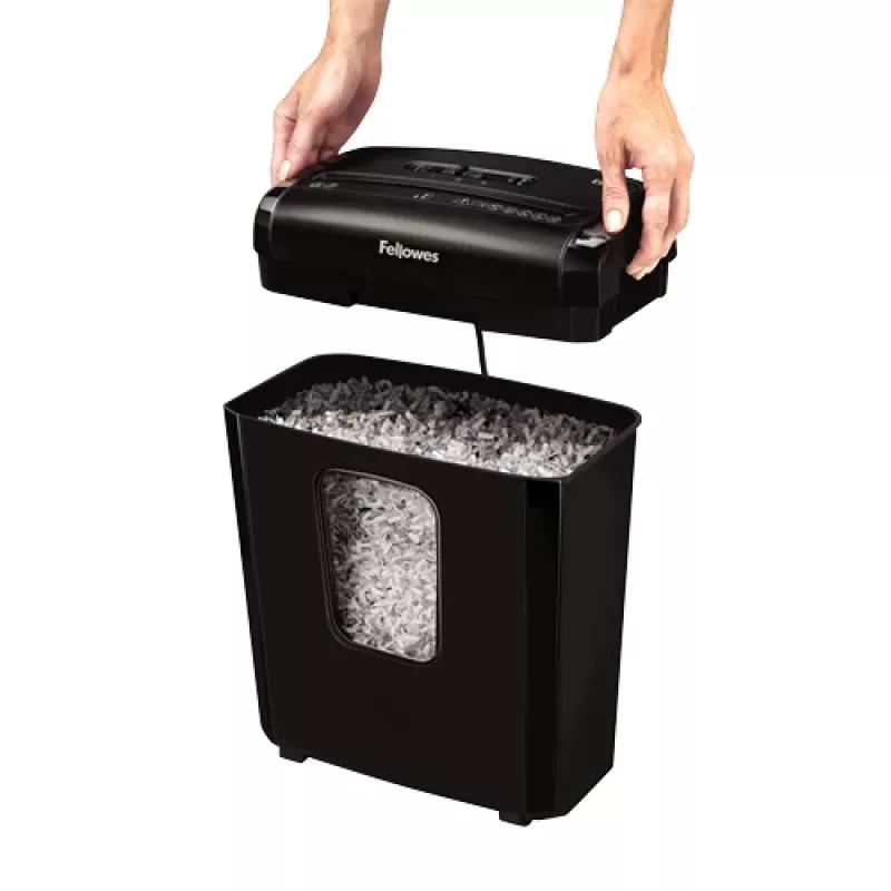 Fellowes Powershred 6M papierversnipperaar microsnijder zwart