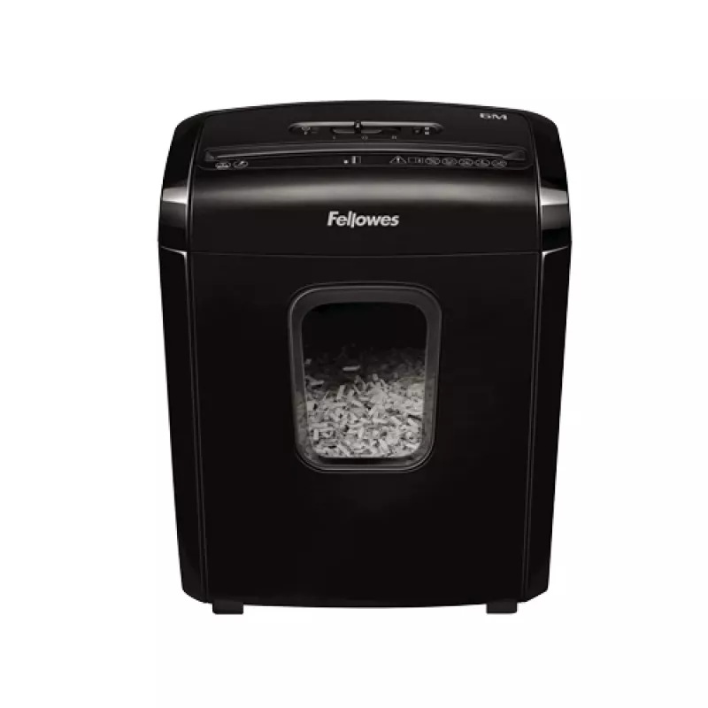 Fellowes Powershred 6M papierversnipperaar microsnijder zwart
