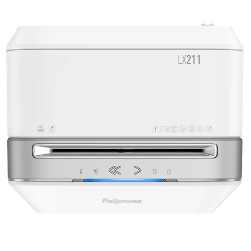 Fellowes LX Series Powershred LX21 papierversnipperaar microsnijder grijs, wit