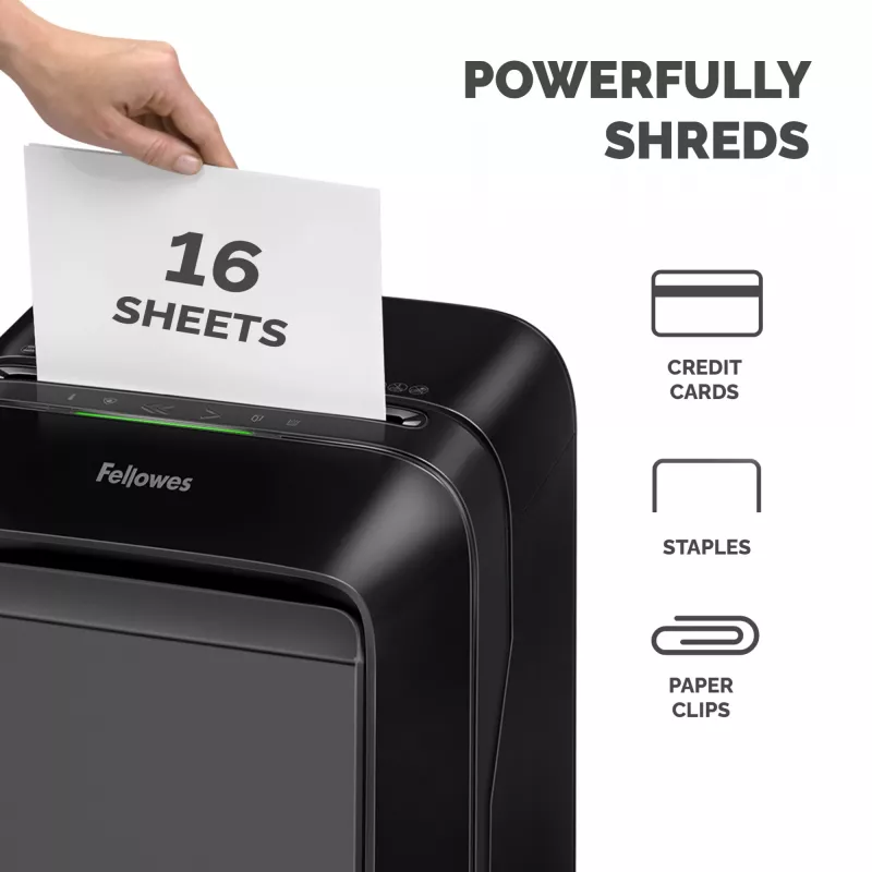 Fellowes LX Series Powershred LX210 papierversnipperaar zwart