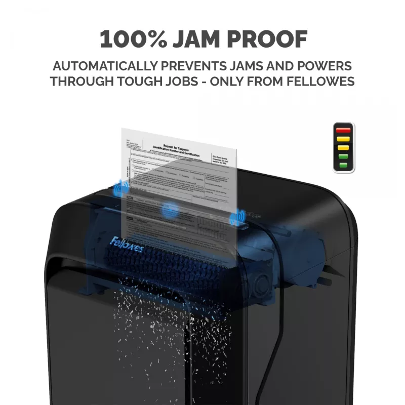 Fellowes LX Series Powershred LX210 papierversnipperaar zwart