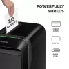 Fellowes LX Series Powershred LX220 papierversnipperaar 65 dB zwart