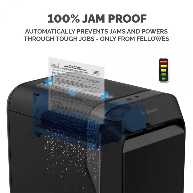 Fellowes LX Series Powershred LX220 papierversnipperaar 65 dB zwart