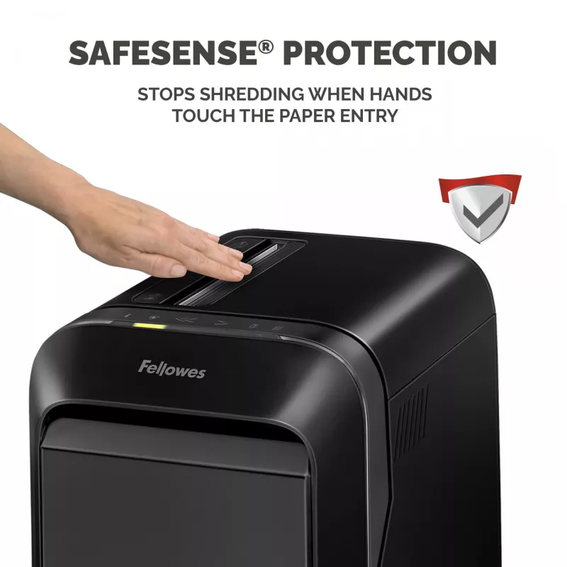 Fellowes LX Series Powershred LX220 papierversnipperaar 65 dB zwart