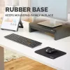Fellowes Earth Series muismat – zwart, zwart, effen, antislip ondergrond