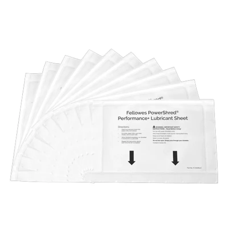 Fellowes 4025601 papierversnipperaar accessoire smeerbladen 10 stuks