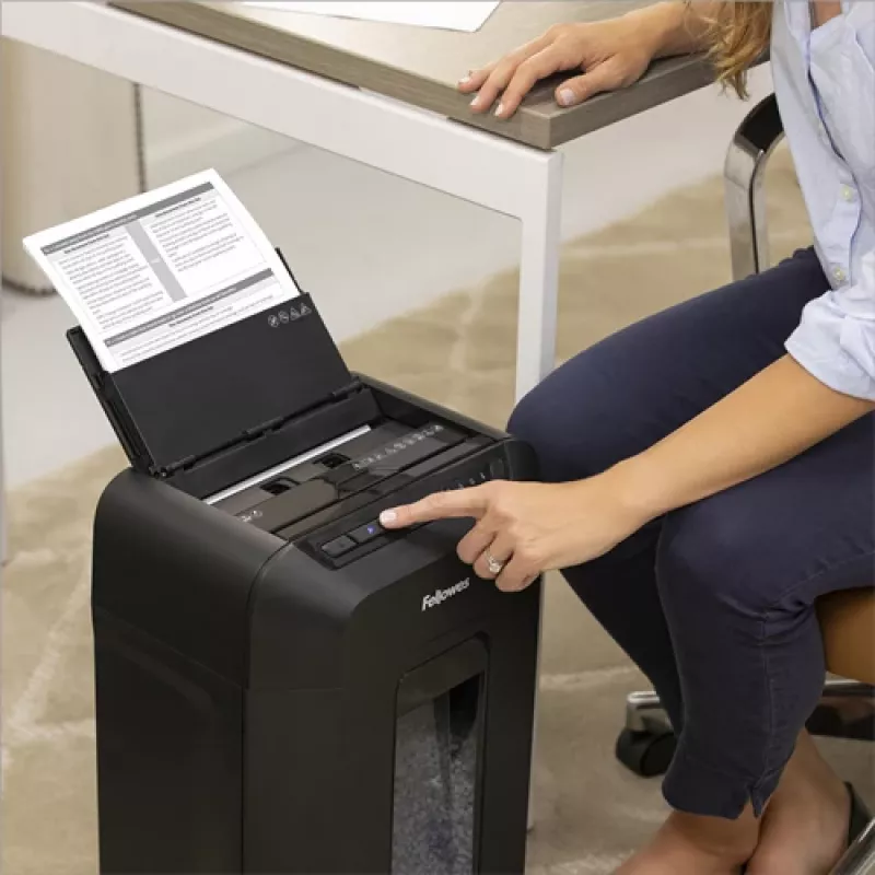 Fellowes AutoMax 90M papierversnipperaar microsnijder zwart