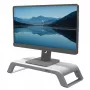 Fellowes Computermonitorstandaard met 3 hoogteverstellingen - Hana LT monitorverhoger - Ergonomische verstelbare monitorstandaard voor computer - Maximaal gewicht 22,6 kg - wit