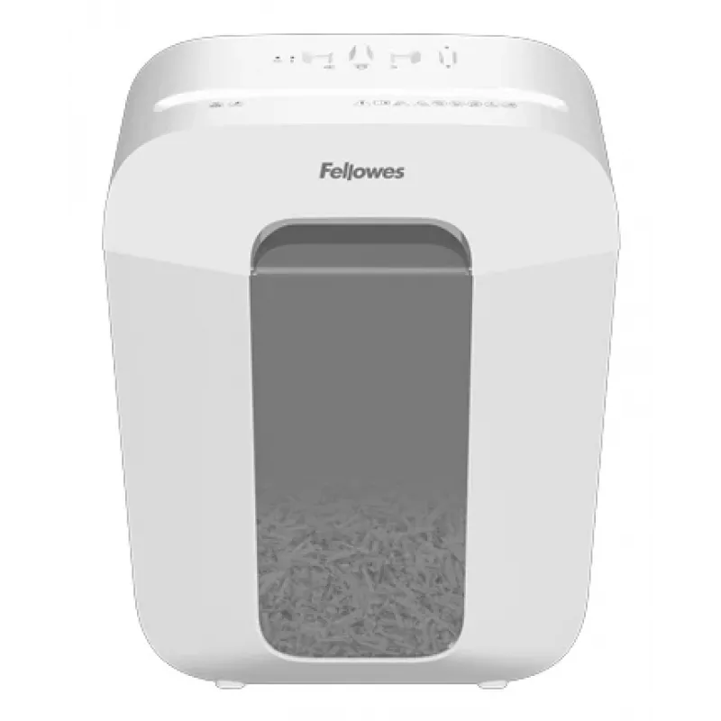 Fellowes LX Series Powershred LX50 (wit) partikelsnijder documentenvernietiger – gepatenteerd veiligheidsslot