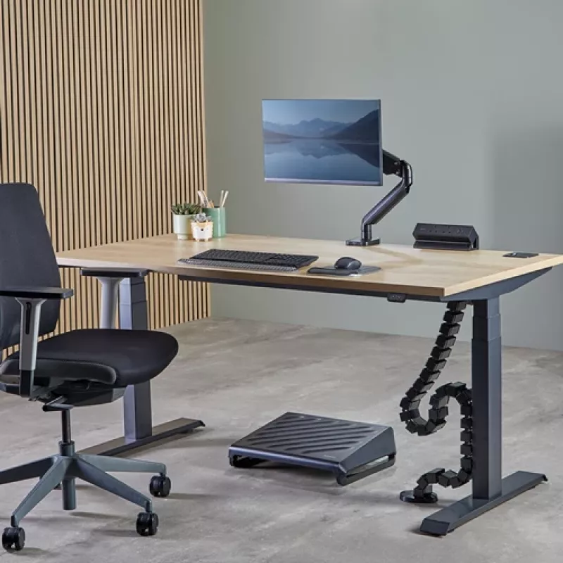 Fellowes 100136871 Kabelorganizer bureau kabelslang zwart 1 stk.