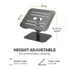 Fellowes Alumia Laptop-Riser – bureau-laptopstandaard, max. grootte 15 inch, max. gewicht 5 kg, zwart