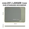 Fellowes Breyta (New) XL muispad Sage, Sage, monochromatisch, antislip onderkant
