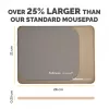 Fellowes Breyta (New) XL muispad Sand, Sand, monochromatisch, antislip onderlaag